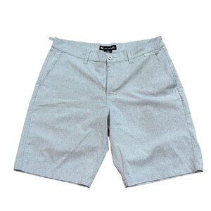 Travis Mathew Flat Front Grey Golf‎ Shorts Size 34